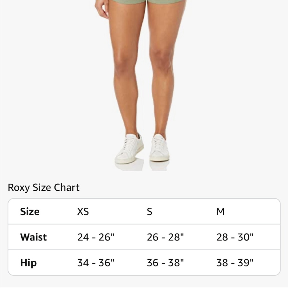 Roxy White Lightweight Beach Shorts